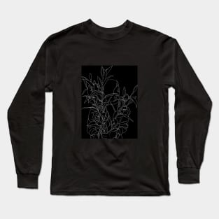 Girl with lillies Long Sleeve T-Shirt